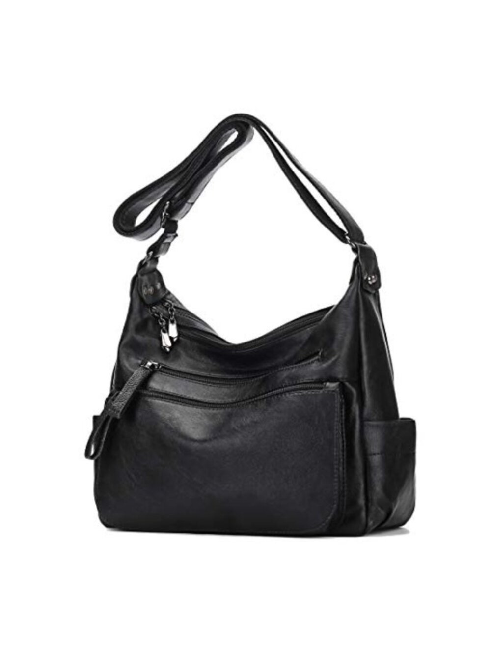 Artwell Soft PU Leather Women's Crossbody Hobo Bag Multi Pocket Shoulder Purse